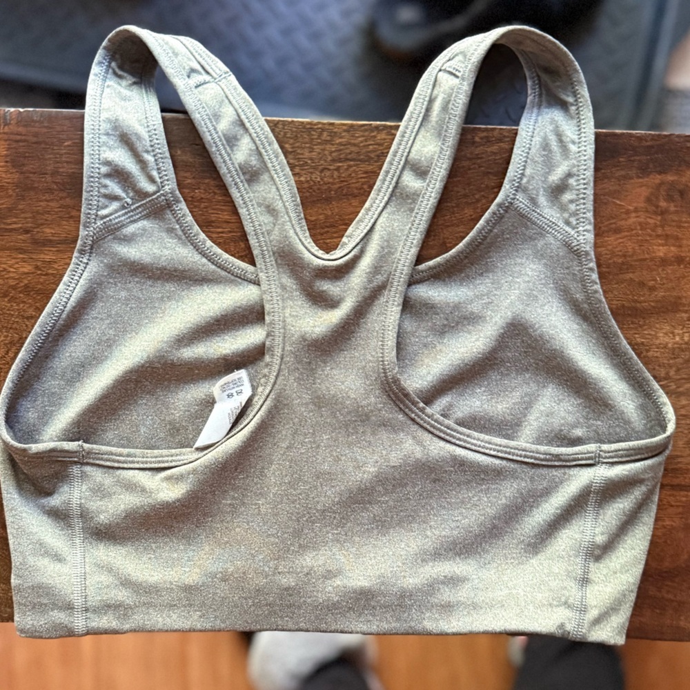 Nike Dri-Fit Gray Sports Bra - Picture 3 of 7